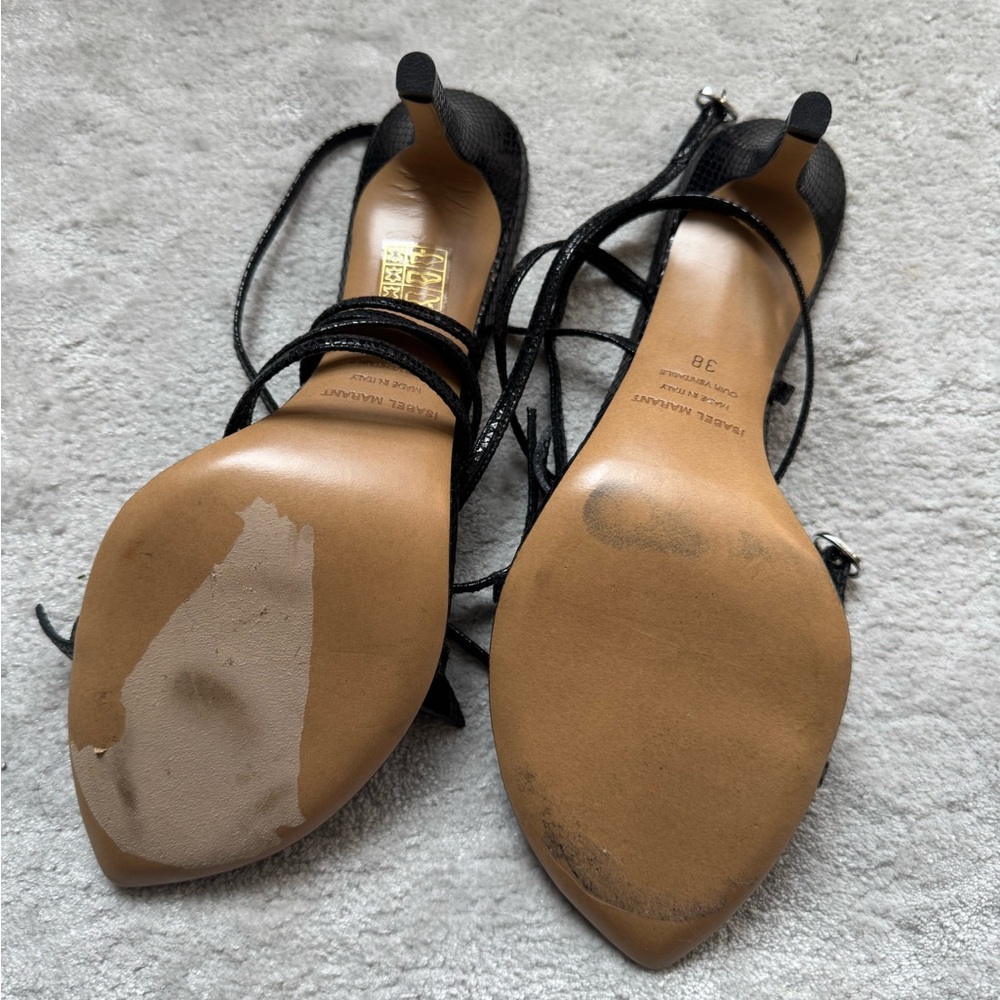 Isabel Marant heeled sandals - Picture 6 of 6